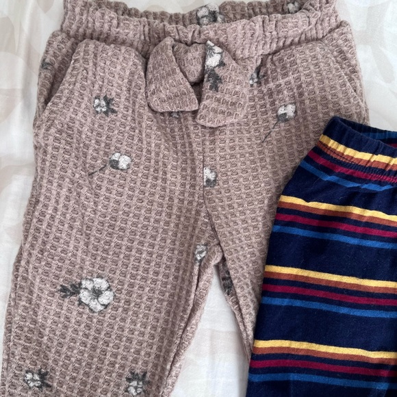🌻3/25$ Lot of 6 baby leggings size 9 months - Picture 4 of 8